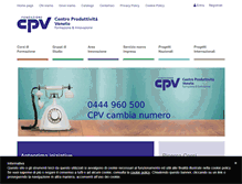 Tablet Screenshot of cpv.org